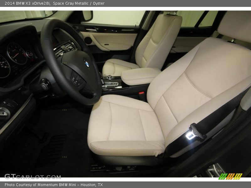 Front Seat of 2014 X3 xDrive28i