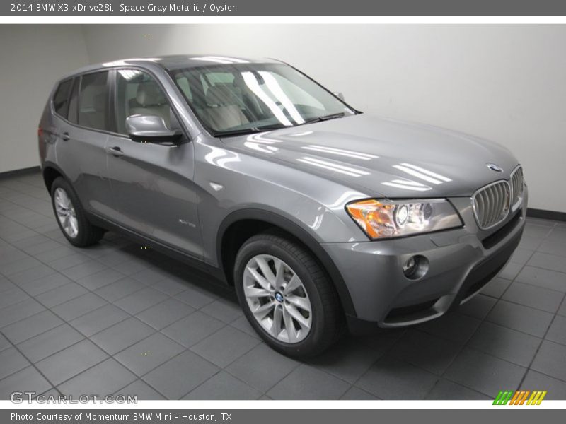 Front 3/4 View of 2014 X3 xDrive28i