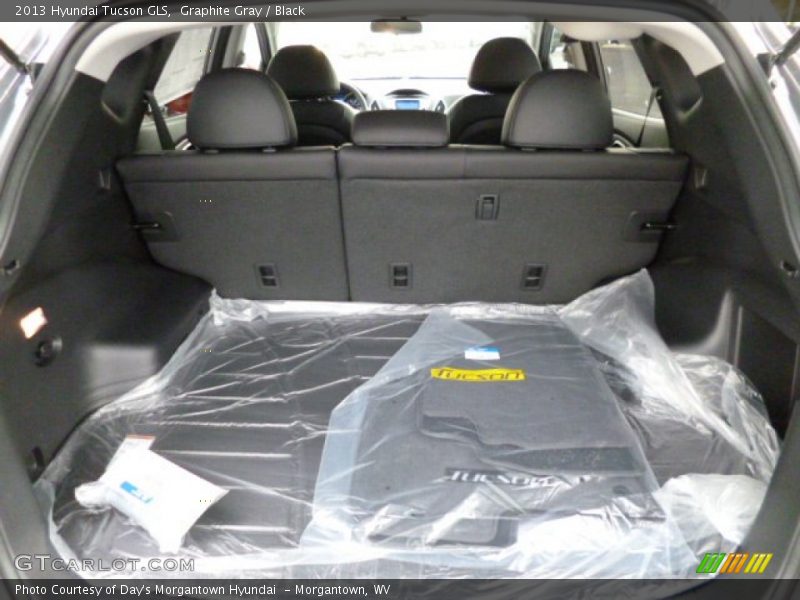 Graphite Gray / Black 2013 Hyundai Tucson GLS