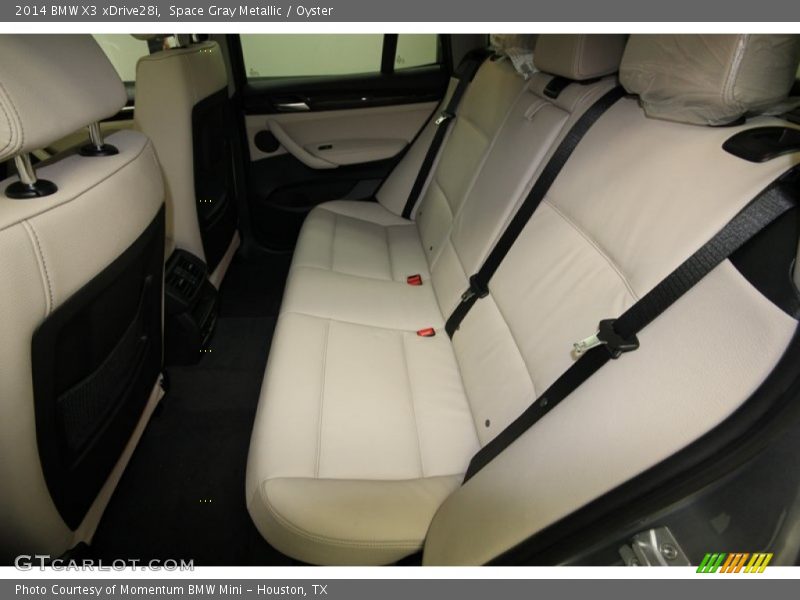 Rear Seat of 2014 X3 xDrive28i