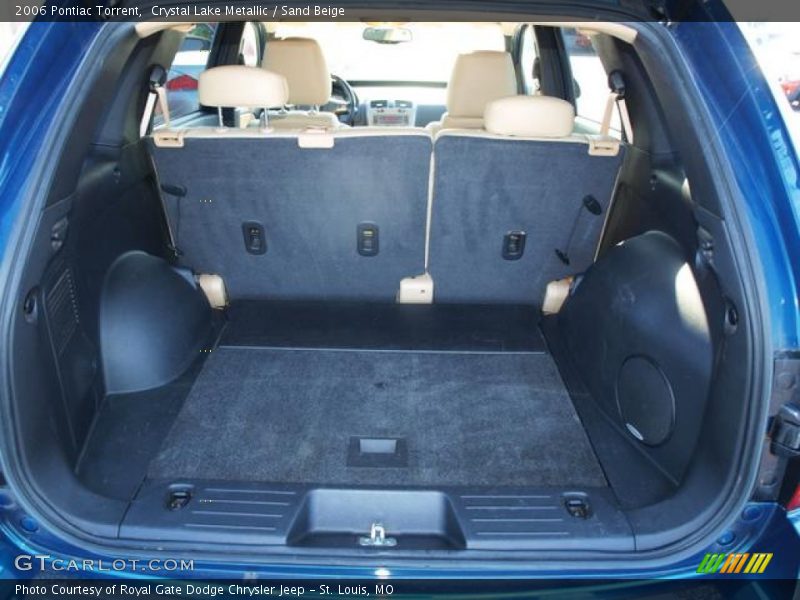 Crystal Lake Metallic / Sand Beige 2006 Pontiac Torrent