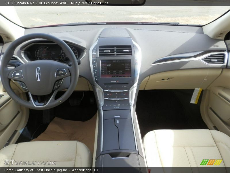 Ruby Red / Light Dune 2013 Lincoln MKZ 2.0L EcoBoost AWD