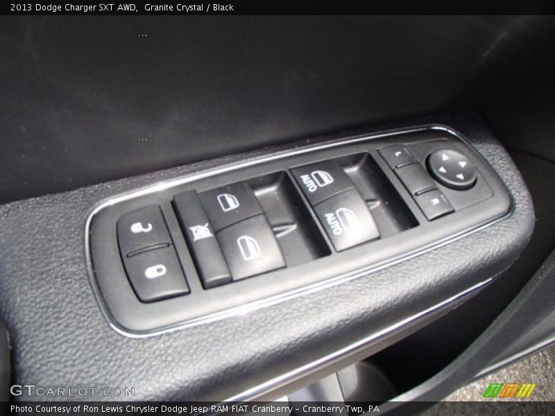 Granite Crystal / Black 2013 Dodge Charger SXT AWD