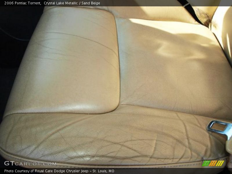 Crystal Lake Metallic / Sand Beige 2006 Pontiac Torrent