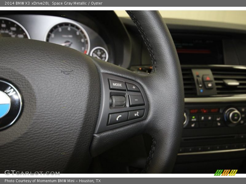 Controls of 2014 X3 xDrive28i