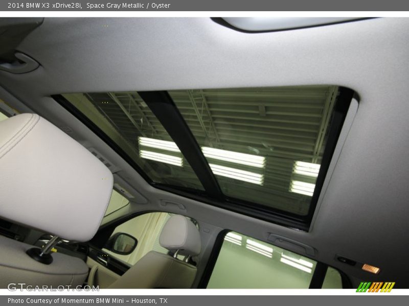 Sunroof of 2014 X3 xDrive28i