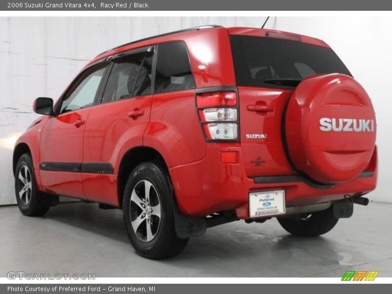 Racy Red / Black 2006 Suzuki Grand Vitara 4x4