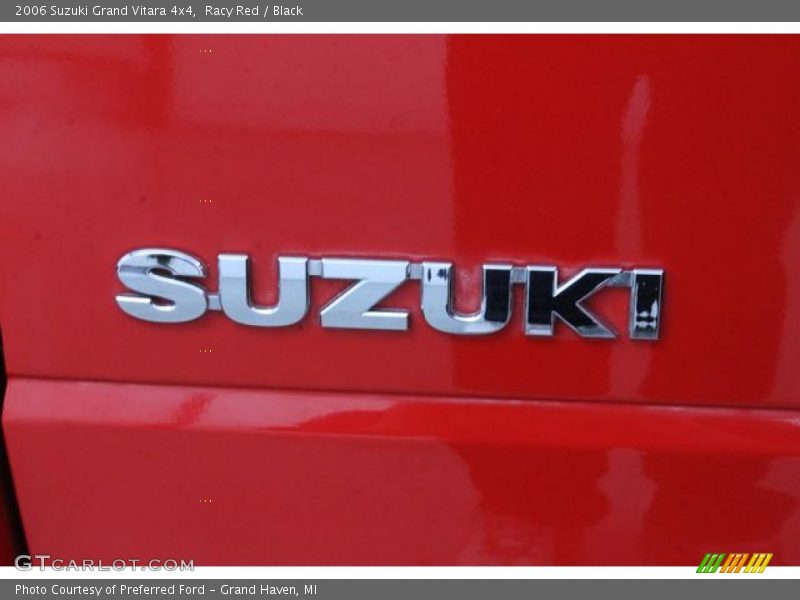 Racy Red / Black 2006 Suzuki Grand Vitara 4x4