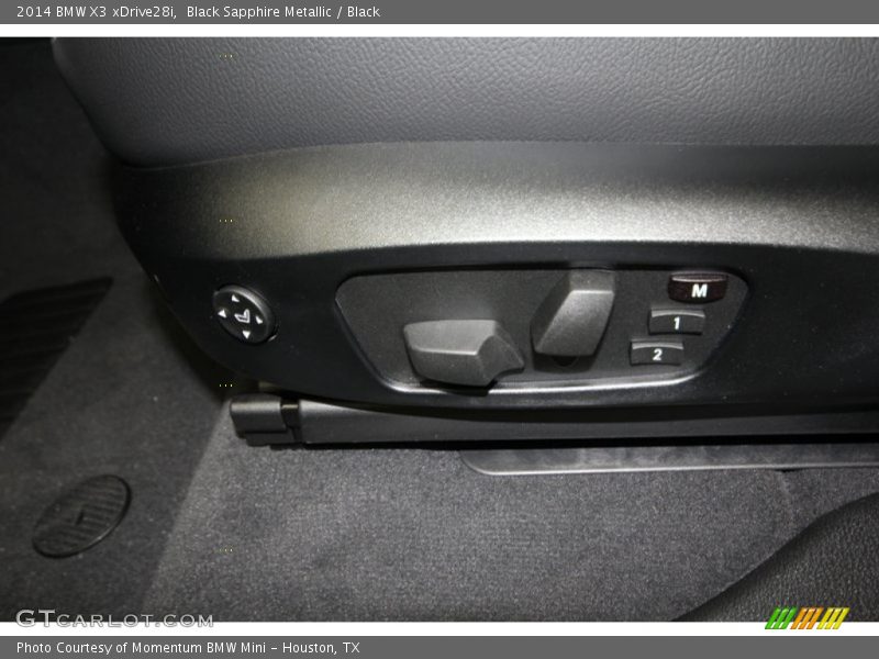 Controls of 2014 X3 xDrive28i