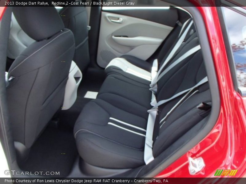 Redline 2-Coat Pearl / Black/Light Diesel Gray 2013 Dodge Dart Rallye