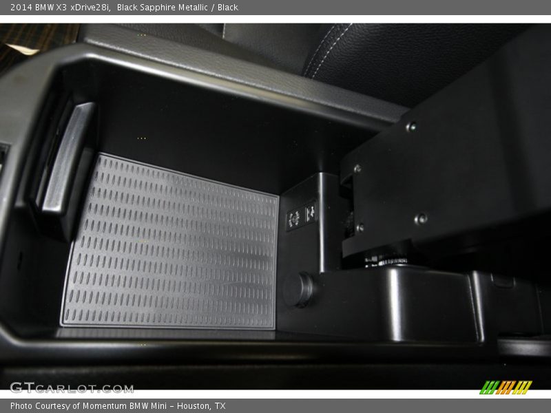 Black Sapphire Metallic / Black 2014 BMW X3 xDrive28i
