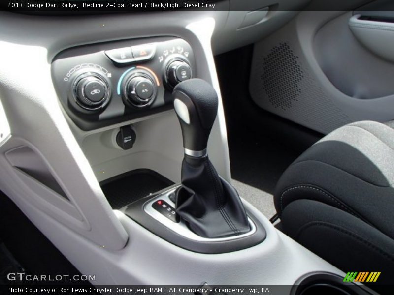 Redline 2-Coat Pearl / Black/Light Diesel Gray 2013 Dodge Dart Rallye