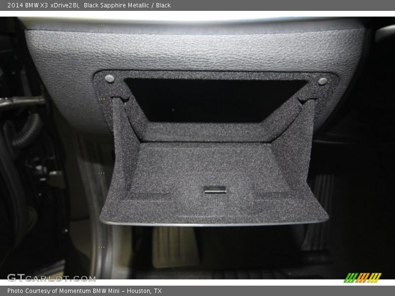 Black Sapphire Metallic / Black 2014 BMW X3 xDrive28i