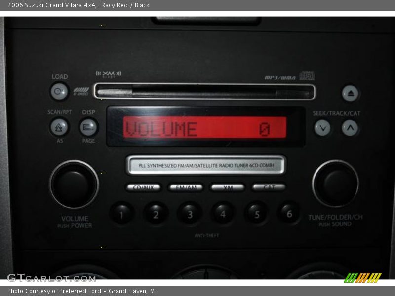 Audio System of 2006 Grand Vitara 4x4