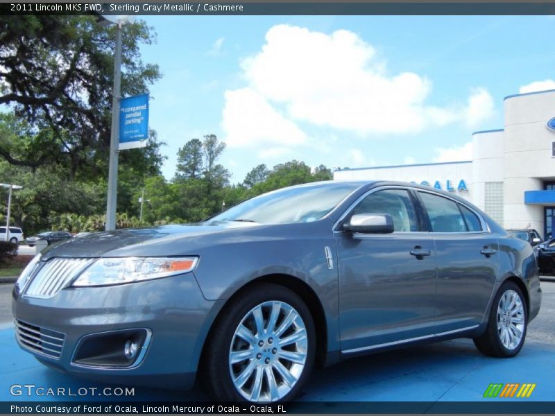 Sterling Gray Metallic / Cashmere 2011 Lincoln MKS FWD
