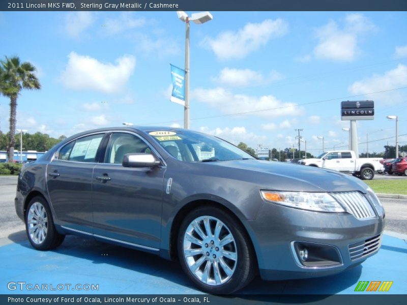 Sterling Gray Metallic / Cashmere 2011 Lincoln MKS FWD