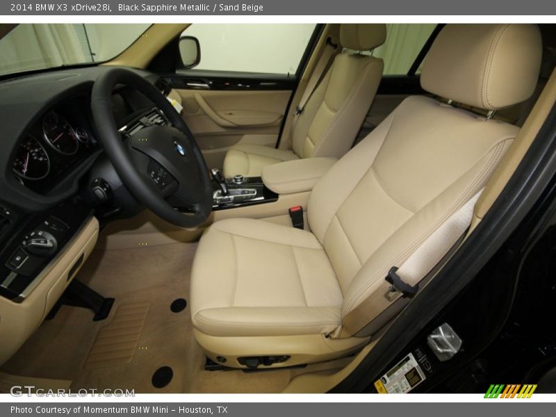  2014 X3 xDrive28i Sand Beige Interior