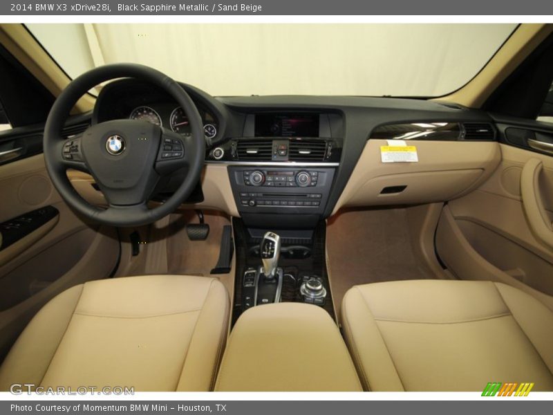 Dashboard of 2014 X3 xDrive28i