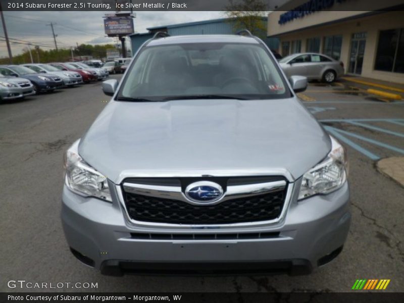 Ice Silver Metallic / Black 2014 Subaru Forester 2.5i Touring