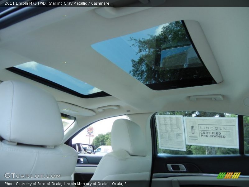 Sterling Gray Metallic / Cashmere 2011 Lincoln MKS FWD
