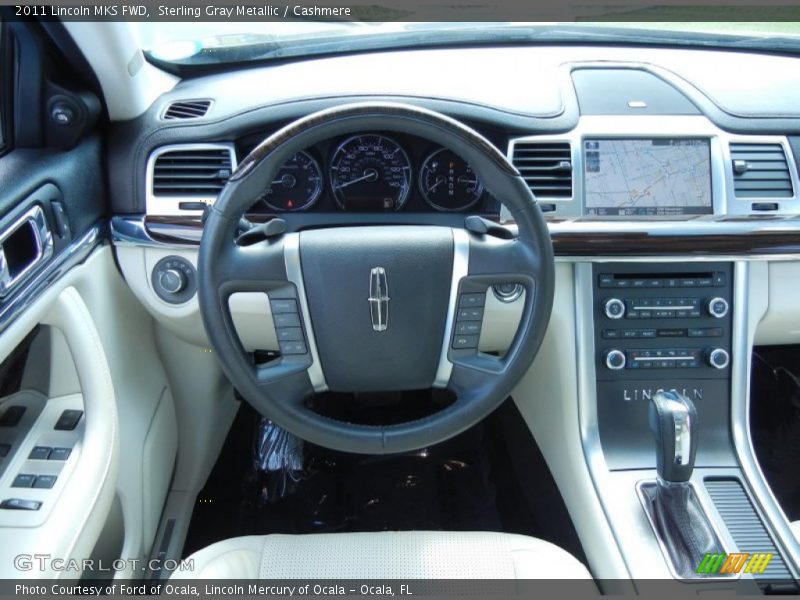 Sterling Gray Metallic / Cashmere 2011 Lincoln MKS FWD