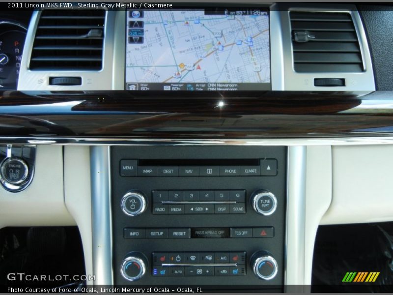 Sterling Gray Metallic / Cashmere 2011 Lincoln MKS FWD