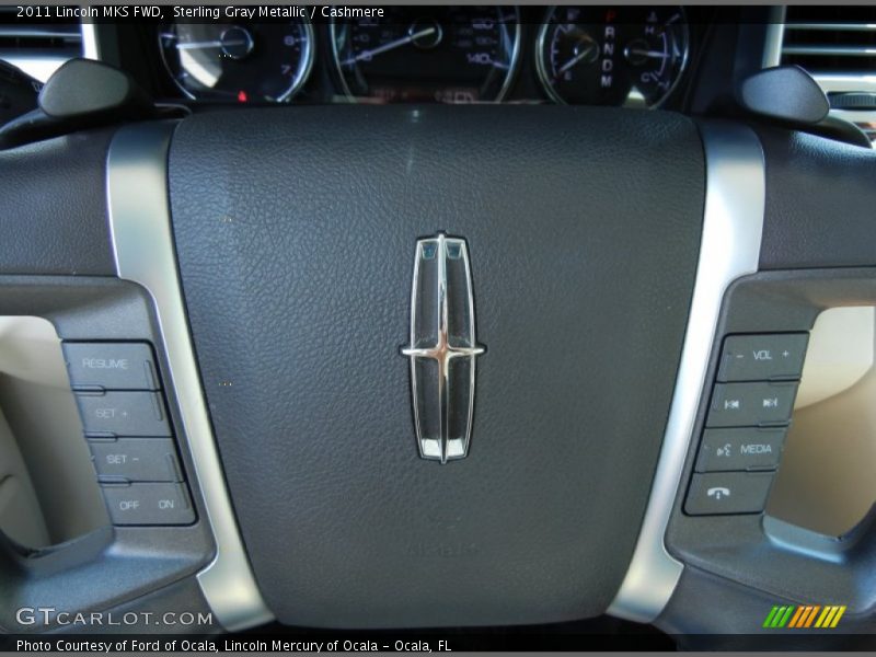 Sterling Gray Metallic / Cashmere 2011 Lincoln MKS FWD