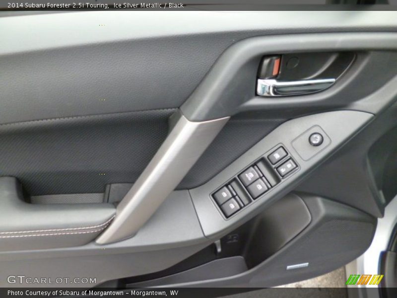 Ice Silver Metallic / Black 2014 Subaru Forester 2.5i Touring