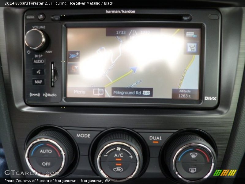 Ice Silver Metallic / Black 2014 Subaru Forester 2.5i Touring