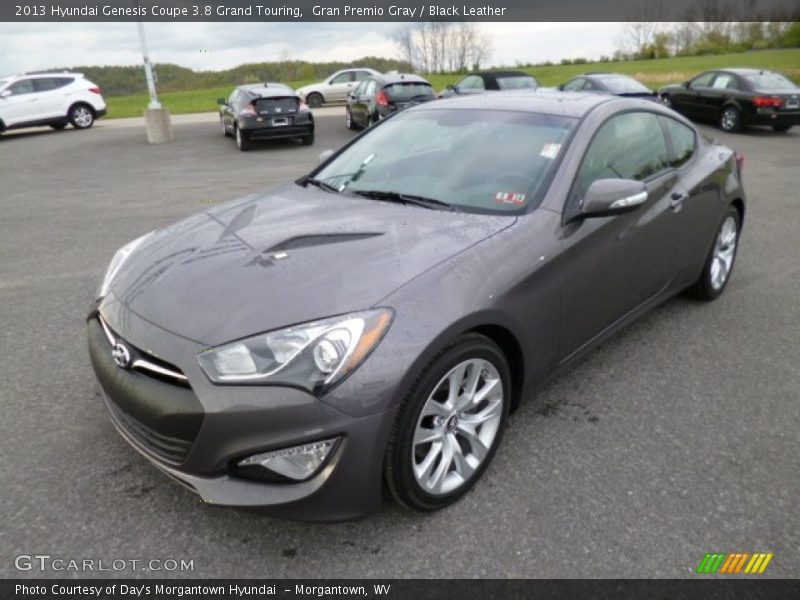 Gran Premio Gray / Black Leather 2013 Hyundai Genesis Coupe 3.8 Grand Touring