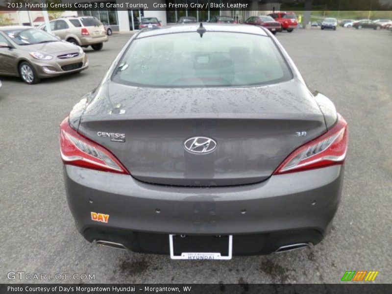Gran Premio Gray / Black Leather 2013 Hyundai Genesis Coupe 3.8 Grand Touring