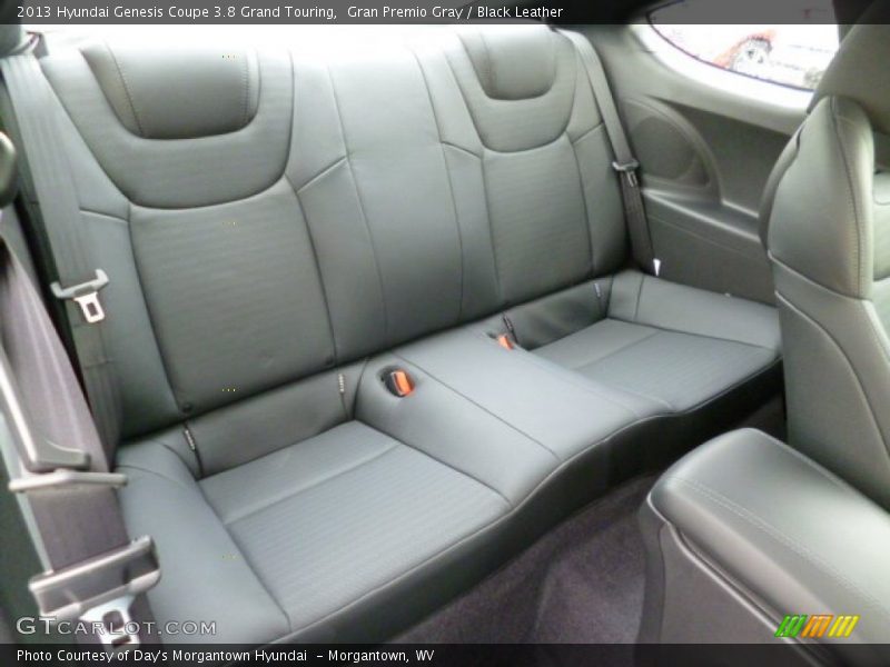 Gran Premio Gray / Black Leather 2013 Hyundai Genesis Coupe 3.8 Grand Touring