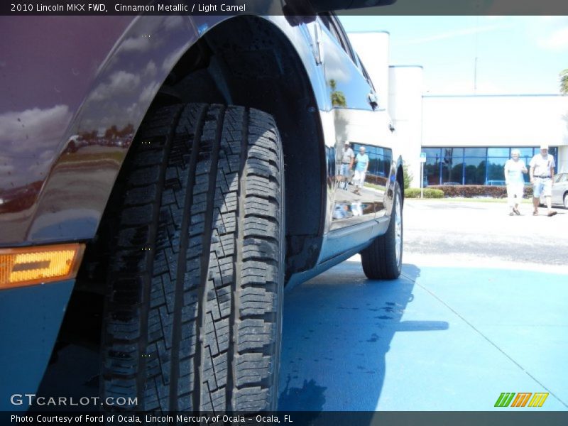 Cinnamon Metallic / Light Camel 2010 Lincoln MKX FWD