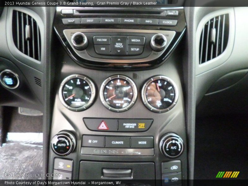 Gran Premio Gray / Black Leather 2013 Hyundai Genesis Coupe 3.8 Grand Touring