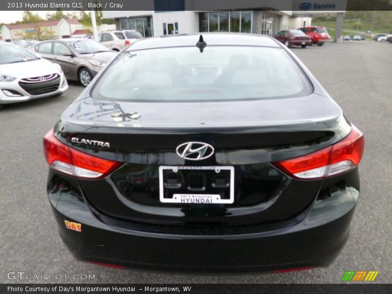 Black / Gray 2013 Hyundai Elantra GLS