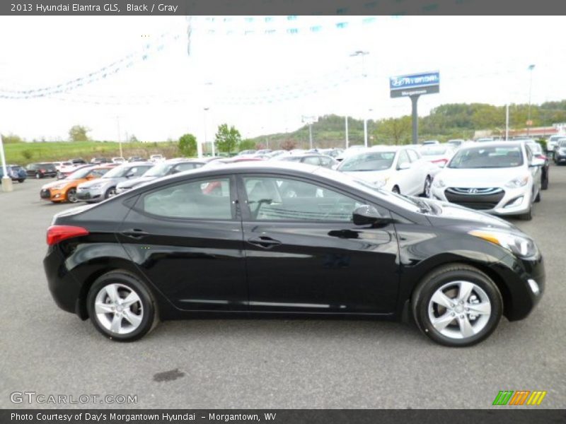 Black / Gray 2013 Hyundai Elantra GLS