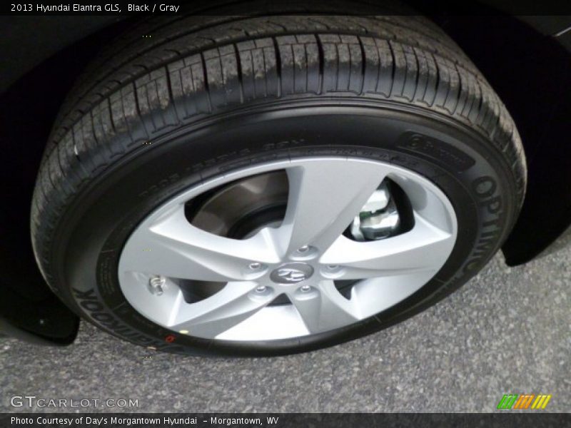 Black / Gray 2013 Hyundai Elantra GLS