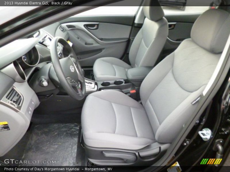 Black / Gray 2013 Hyundai Elantra GLS