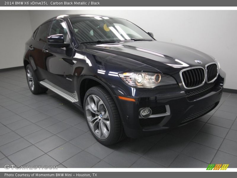 Carbon Black Metallic / Black 2014 BMW X6 xDrive35i