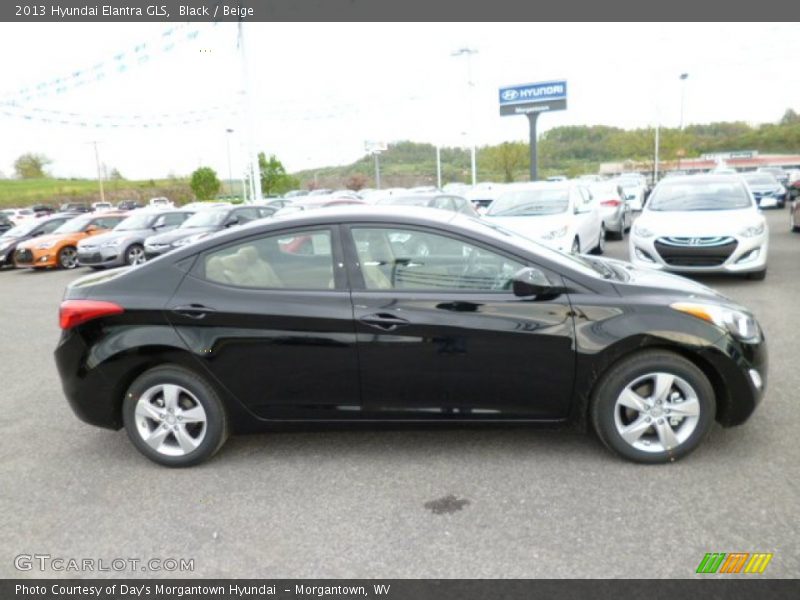 Black / Beige 2013 Hyundai Elantra GLS
