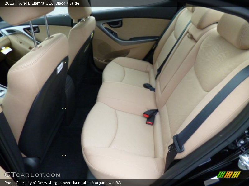 Black / Beige 2013 Hyundai Elantra GLS