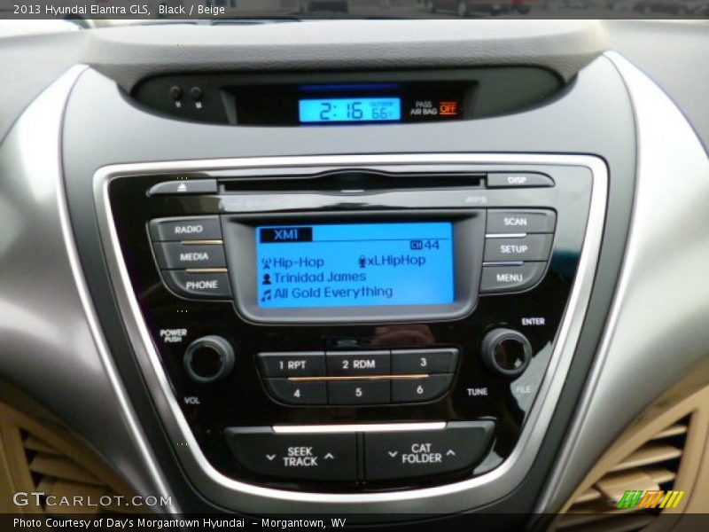 Black / Beige 2013 Hyundai Elantra GLS