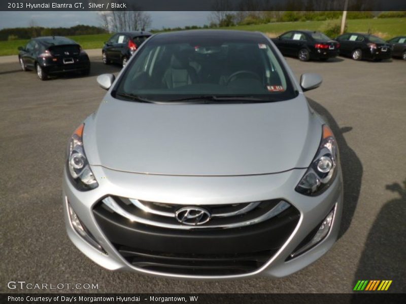 Silver / Black 2013 Hyundai Elantra GT