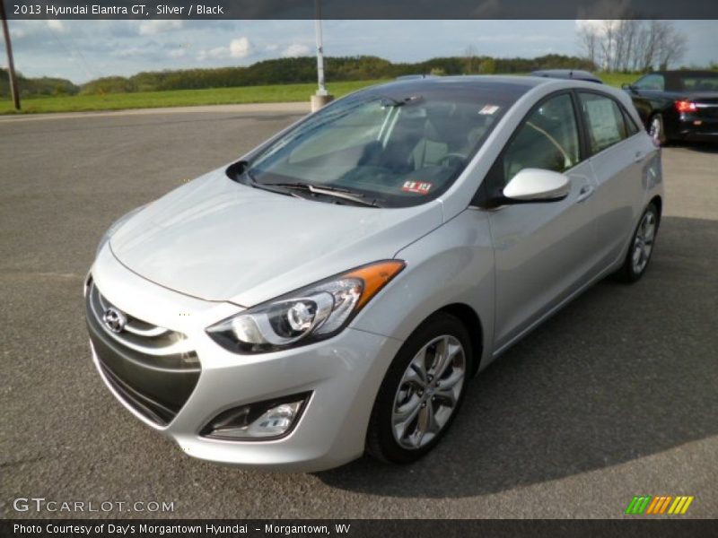 Silver / Black 2013 Hyundai Elantra GT