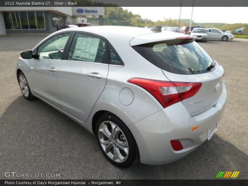 Silver / Black 2013 Hyundai Elantra GT