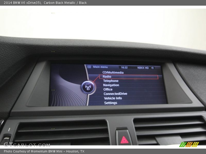Carbon Black Metallic / Black 2014 BMW X6 xDrive35i