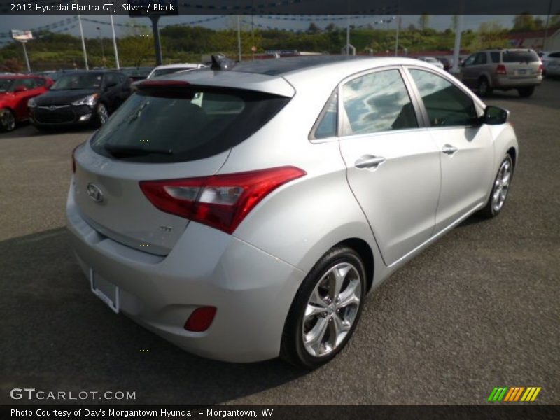 Silver / Black 2013 Hyundai Elantra GT