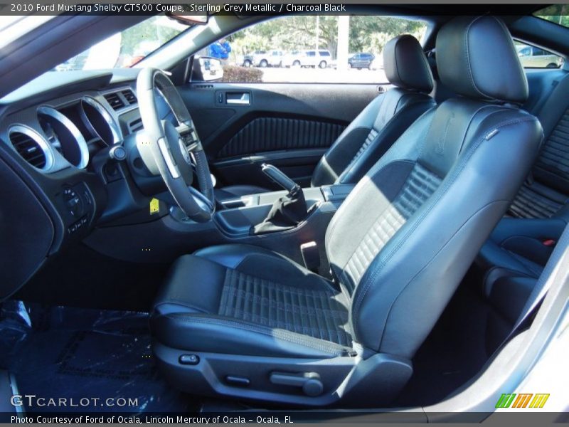 Front Seat of 2010 Mustang Shelby GT500 Coupe