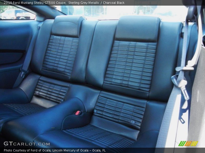Rear Seat of 2010 Mustang Shelby GT500 Coupe