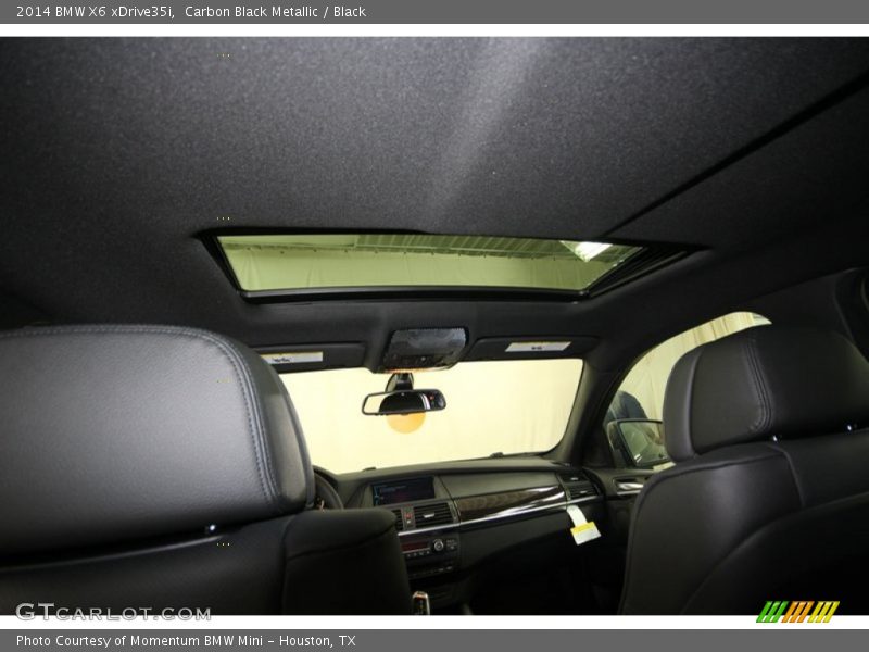 Carbon Black Metallic / Black 2014 BMW X6 xDrive35i